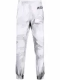 Moschino logo-print detail track pants - White
