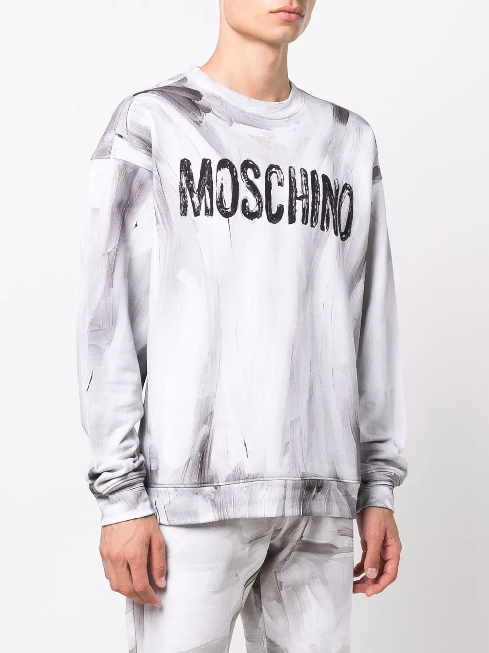 фото Moschino толстовка с логотипом