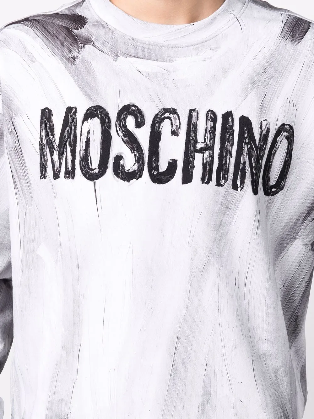 фото Moschino толстовка с логотипом