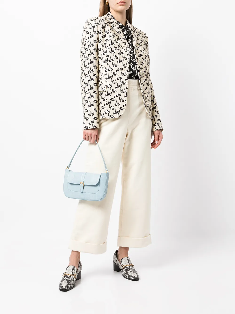 фото Tory burch укороченные брюки moleskin