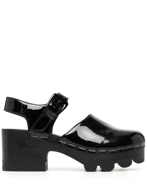 chunky platform clogs