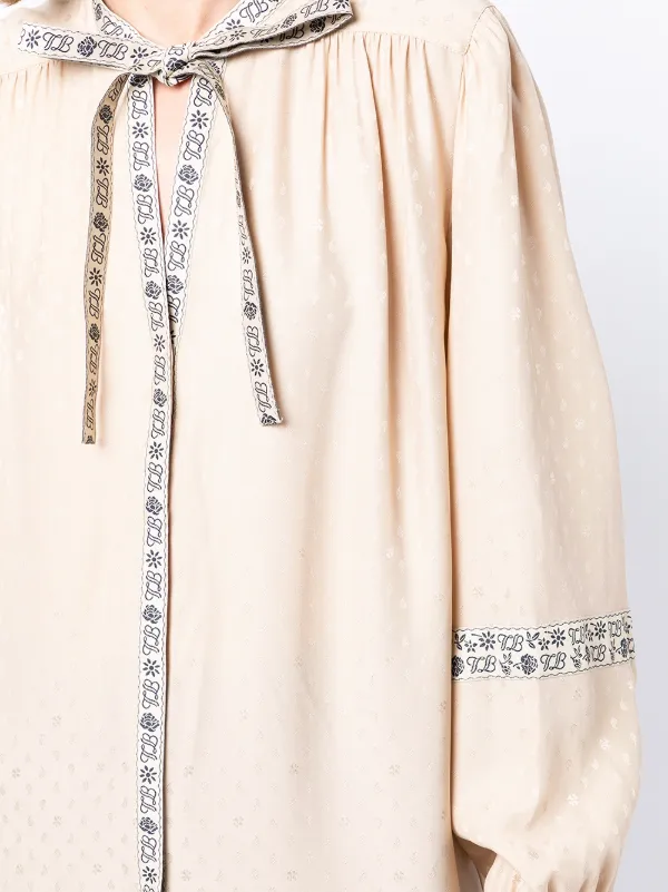 Tory burch silk tunic cheap