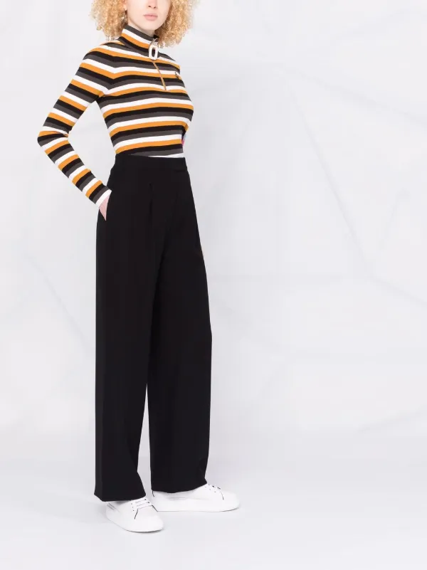 EMPORIO ARMANI - High-waisted Trousers