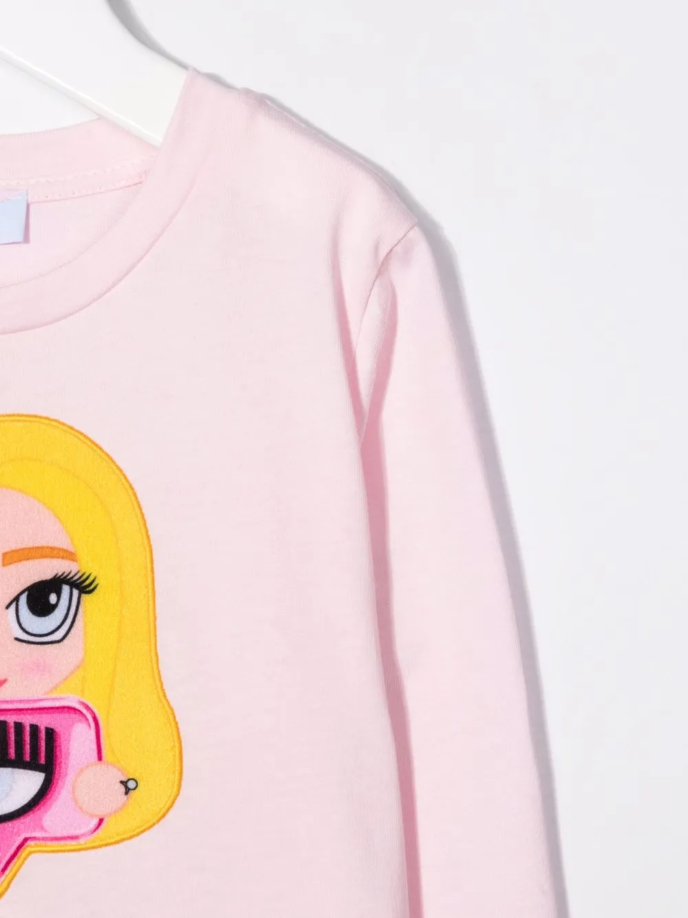 фото Chiara ferragni kids футболка с принтом