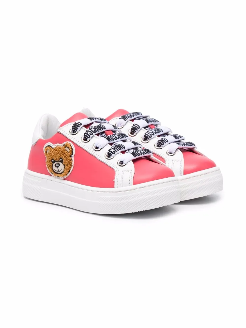 фото Moschino kids кеды с нашивкой teddy bear