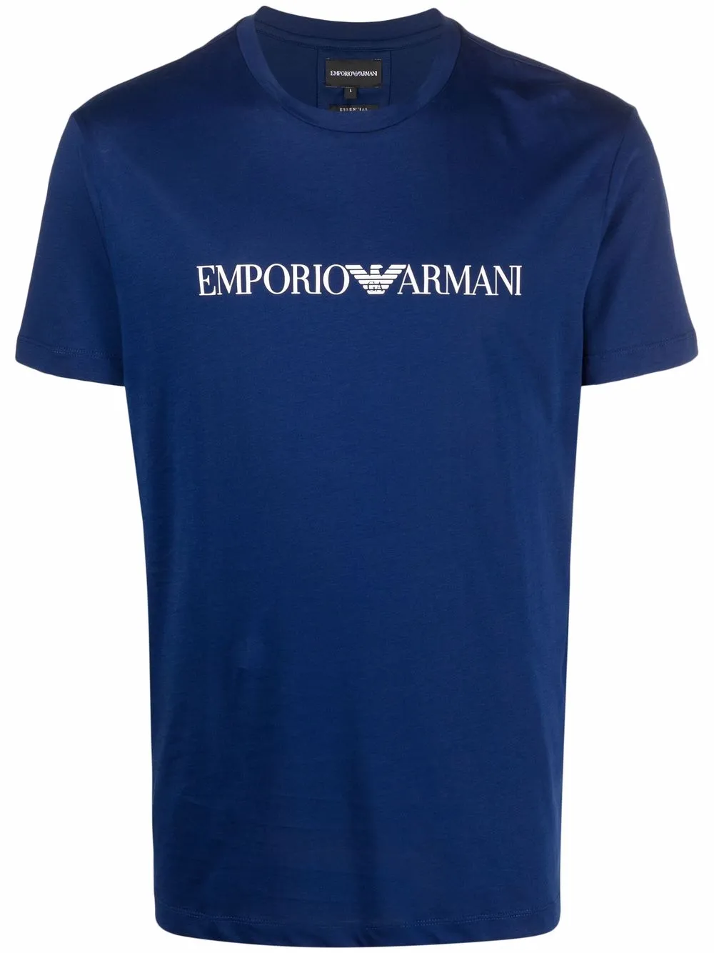 фото Emporio armani футболка с контрастным логотипом