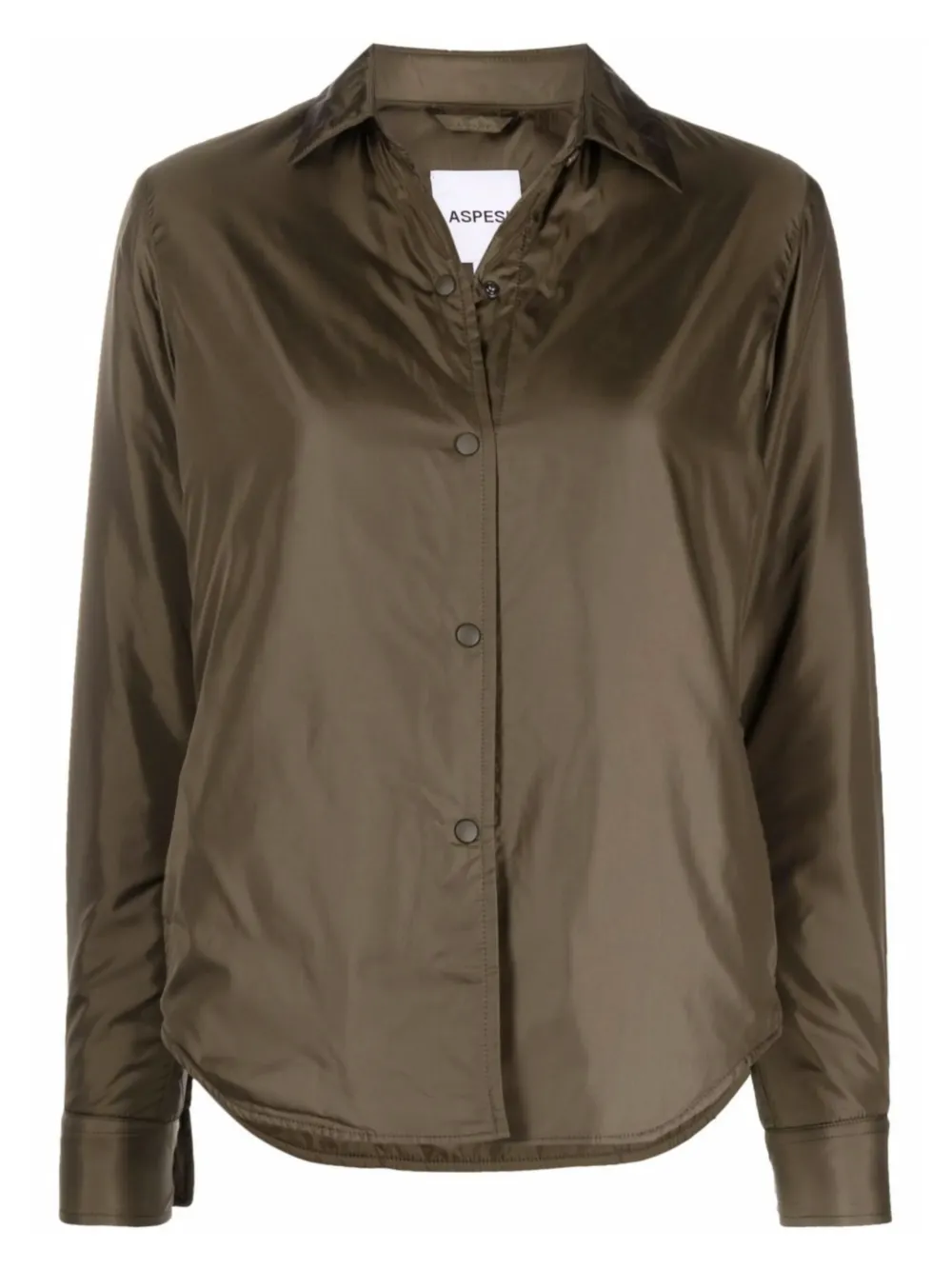 ASPESI Giacca-camicia imbottita | verde | Image 1