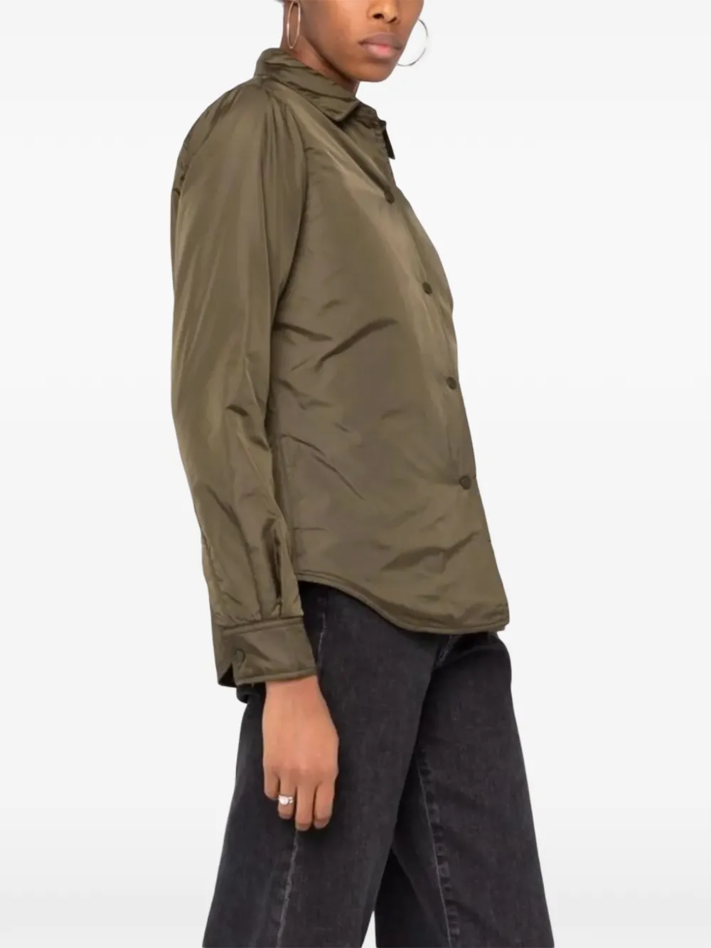  Aspesi Sobrecamisa Acolchada - Verde 