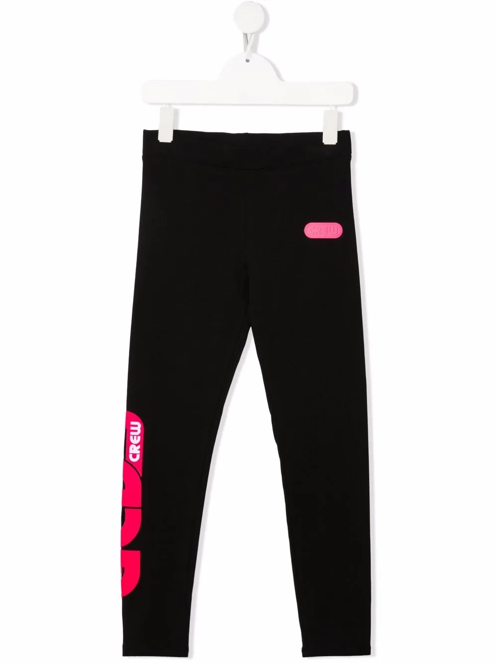 

Gcds Kids leggins con logo en contraste - Negro