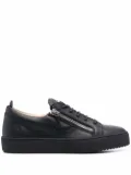Giuseppe Zanotti Frankie low-top zip-detail sneakers - Black
