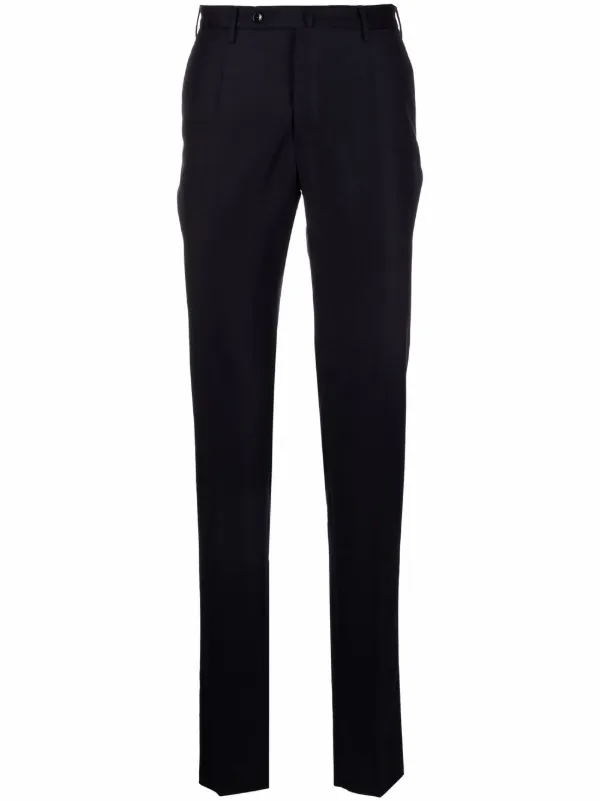 Incotex Straight-leg Tailored Trousers in Blue