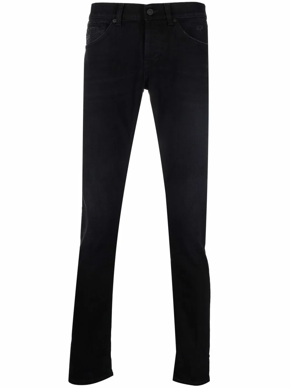 

DONDUP skinny jeans con efecto envejecido - Negro