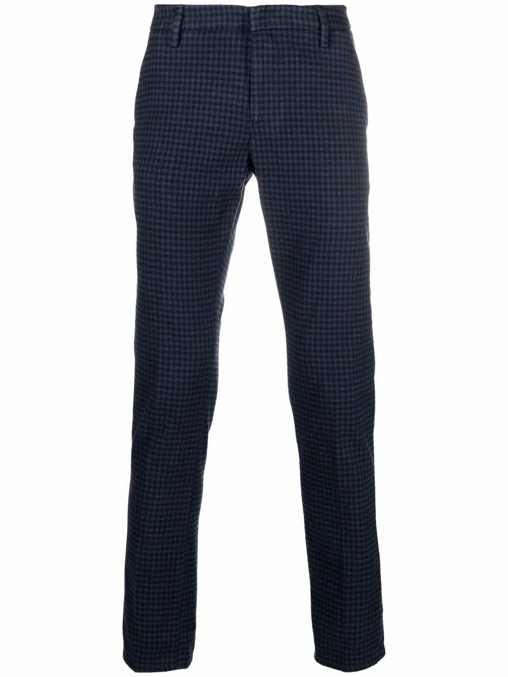 DONDUP клетчатые брюки кроя слим