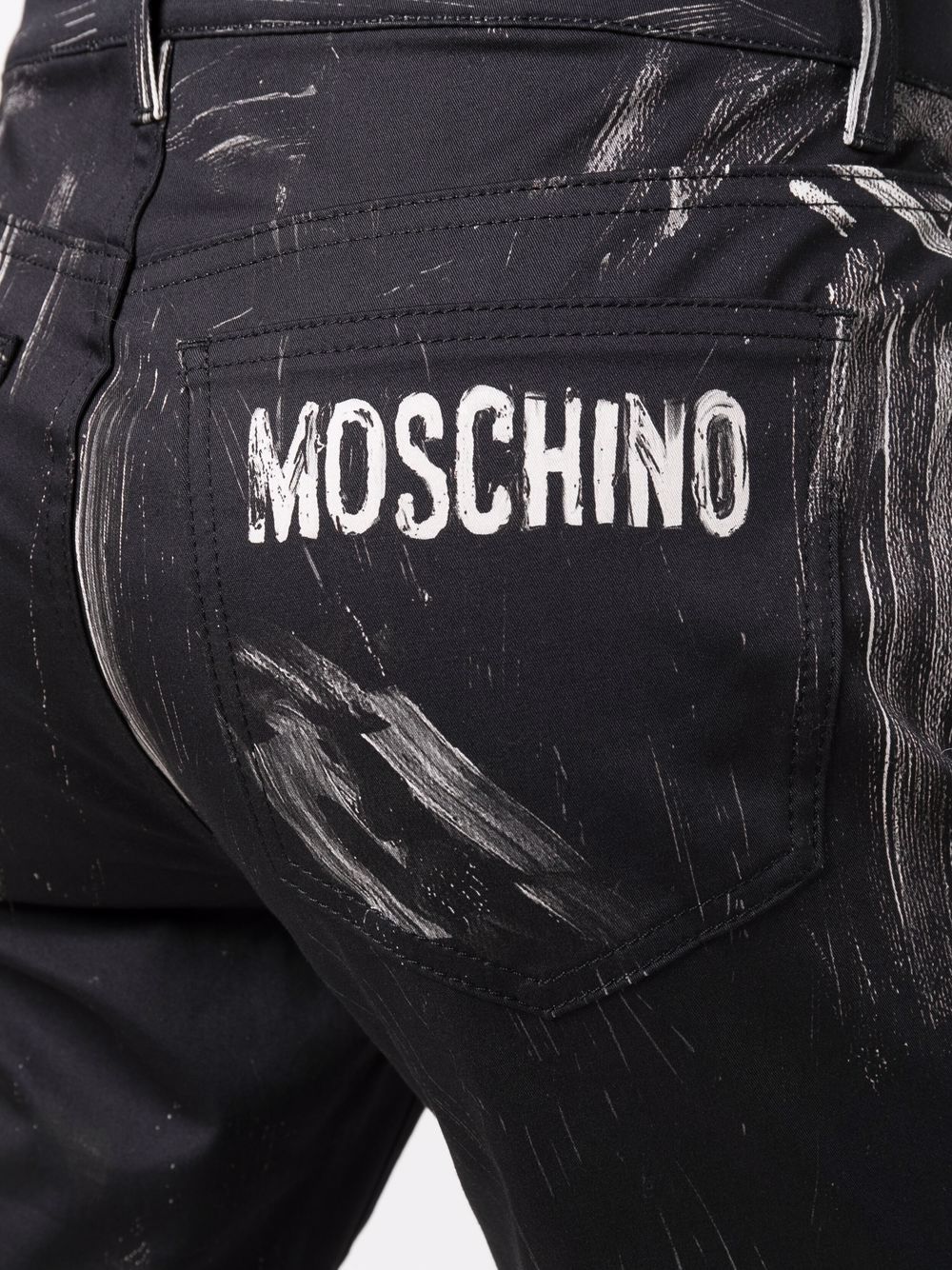 фото Moschino брюки с логотипом