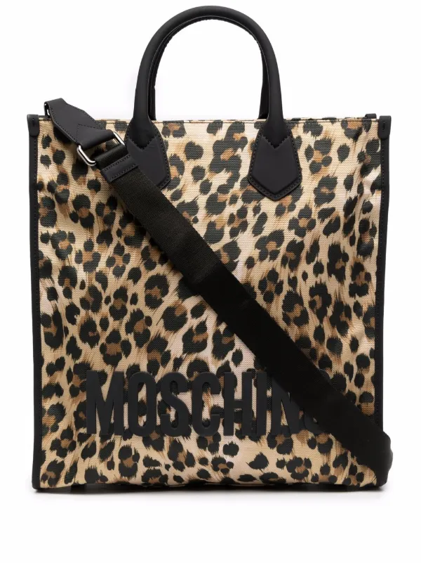 cheetah print tote