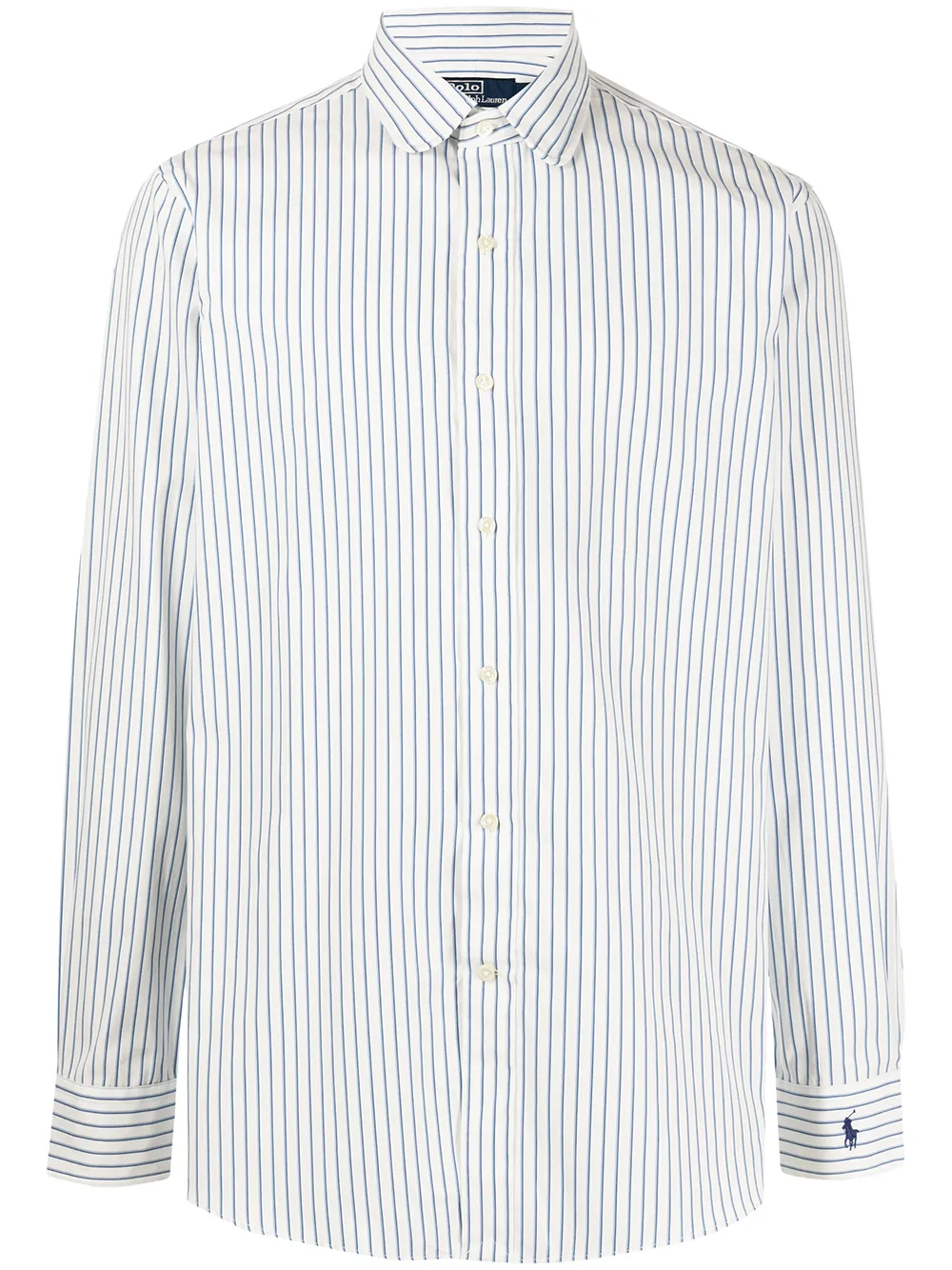 

Polo Ralph Lauren embroidered-motif long-sleeve shirt - White