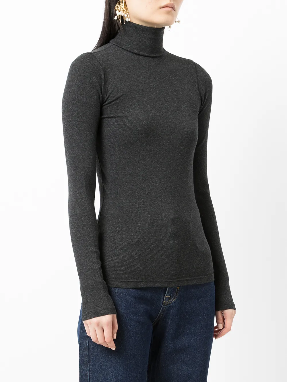 фото Polo ralph lauren трикотажный топ с высоким воротником