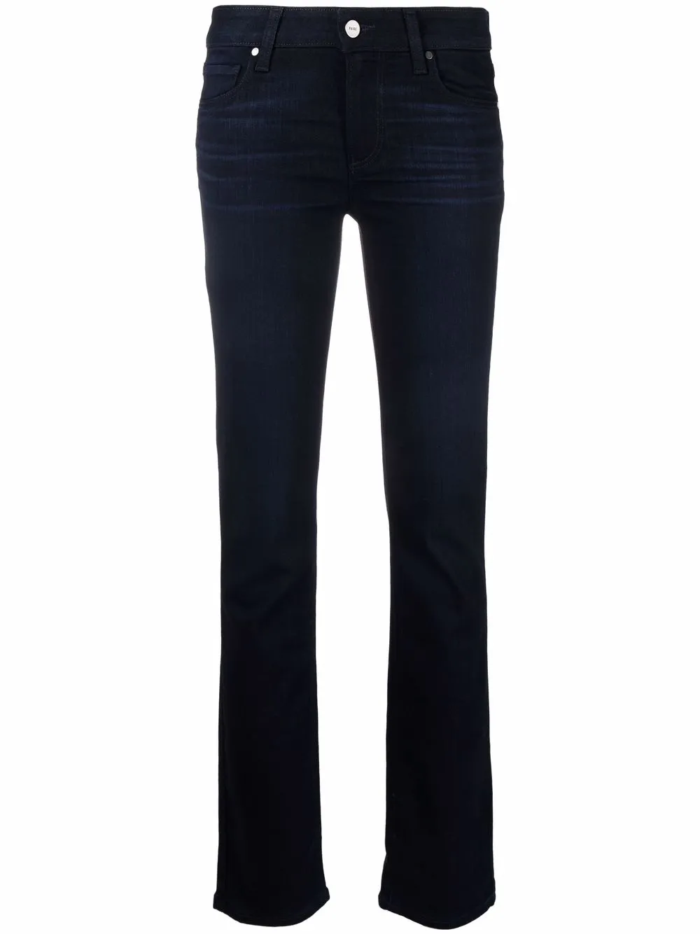 

PAIGE jeans slim con tiro bajo - Azul