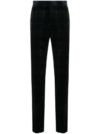 ralph lauren tartan trousers