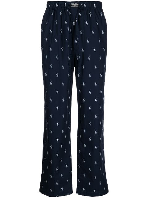 ralph lauren pony print trousers