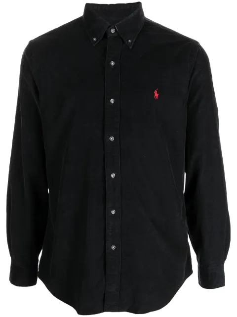 Polo Ralph Lauren embroidered-logo cotton shirt