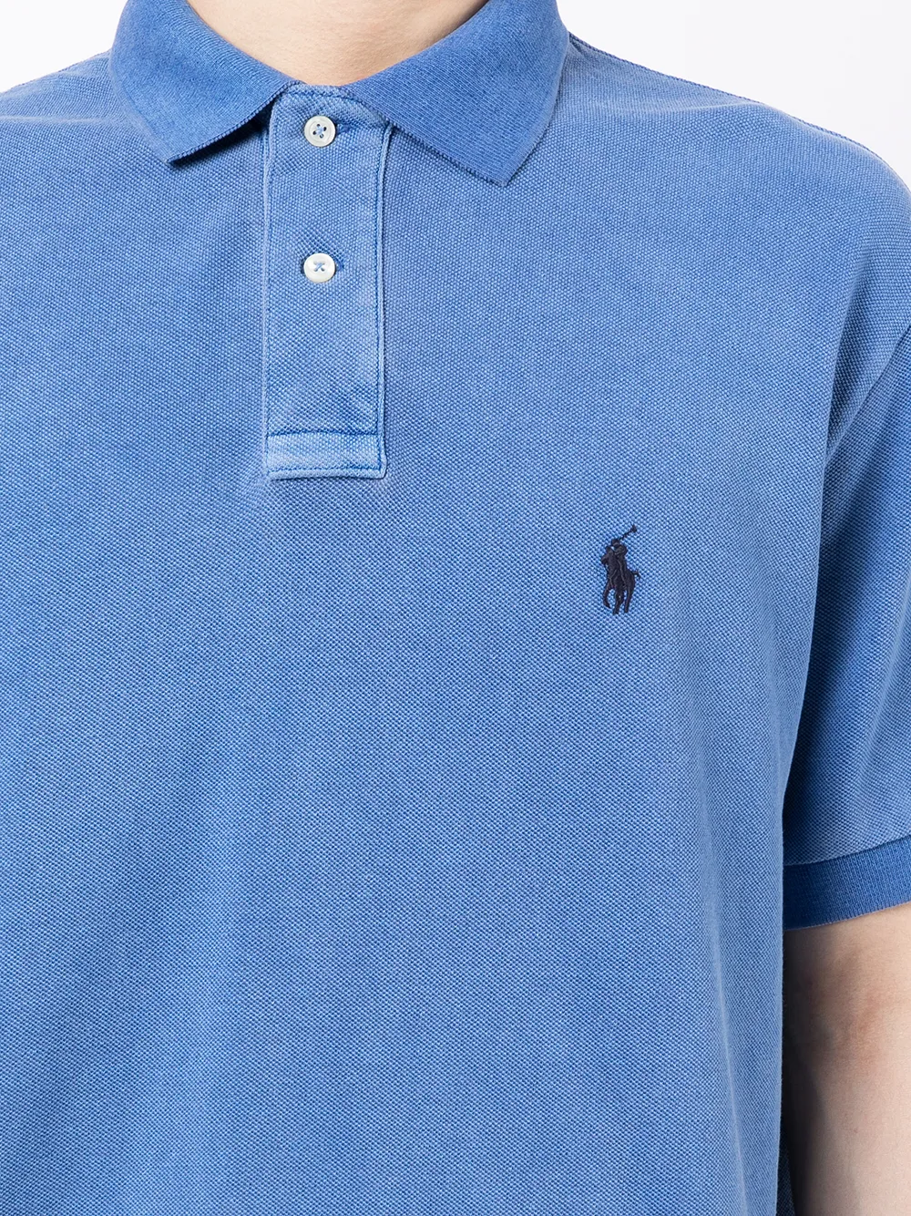 фото Polo ralph lauren рубашка поло с вышитым логотипом