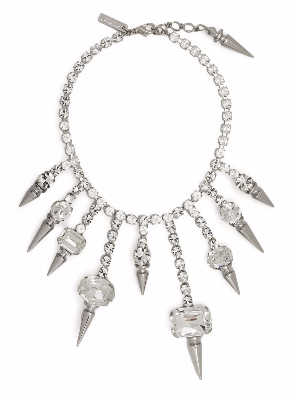 Junya Watanabe crystal-embellished spike-stud Necklace - Farfetch