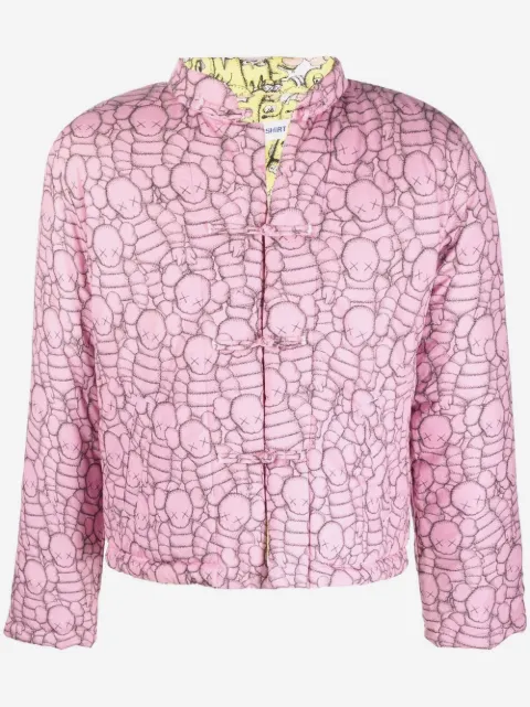 Comme Des Garçons Shirt chamarra capitonada de Comme des Garçons x KAWS