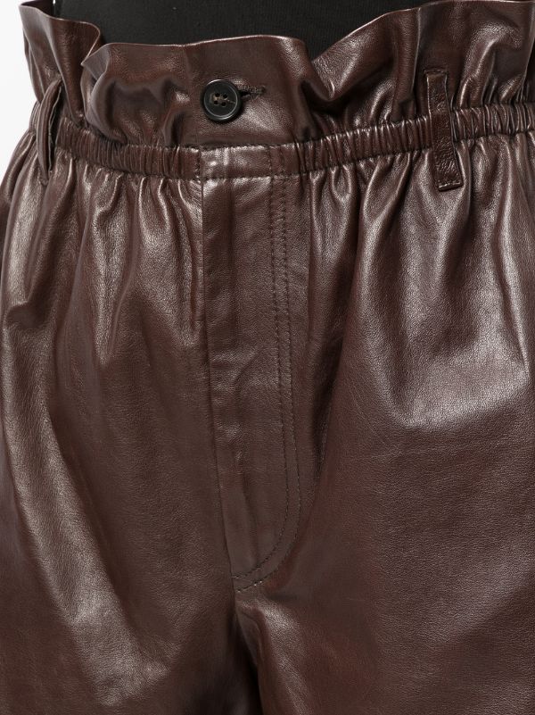 ralph lauren leather shorts