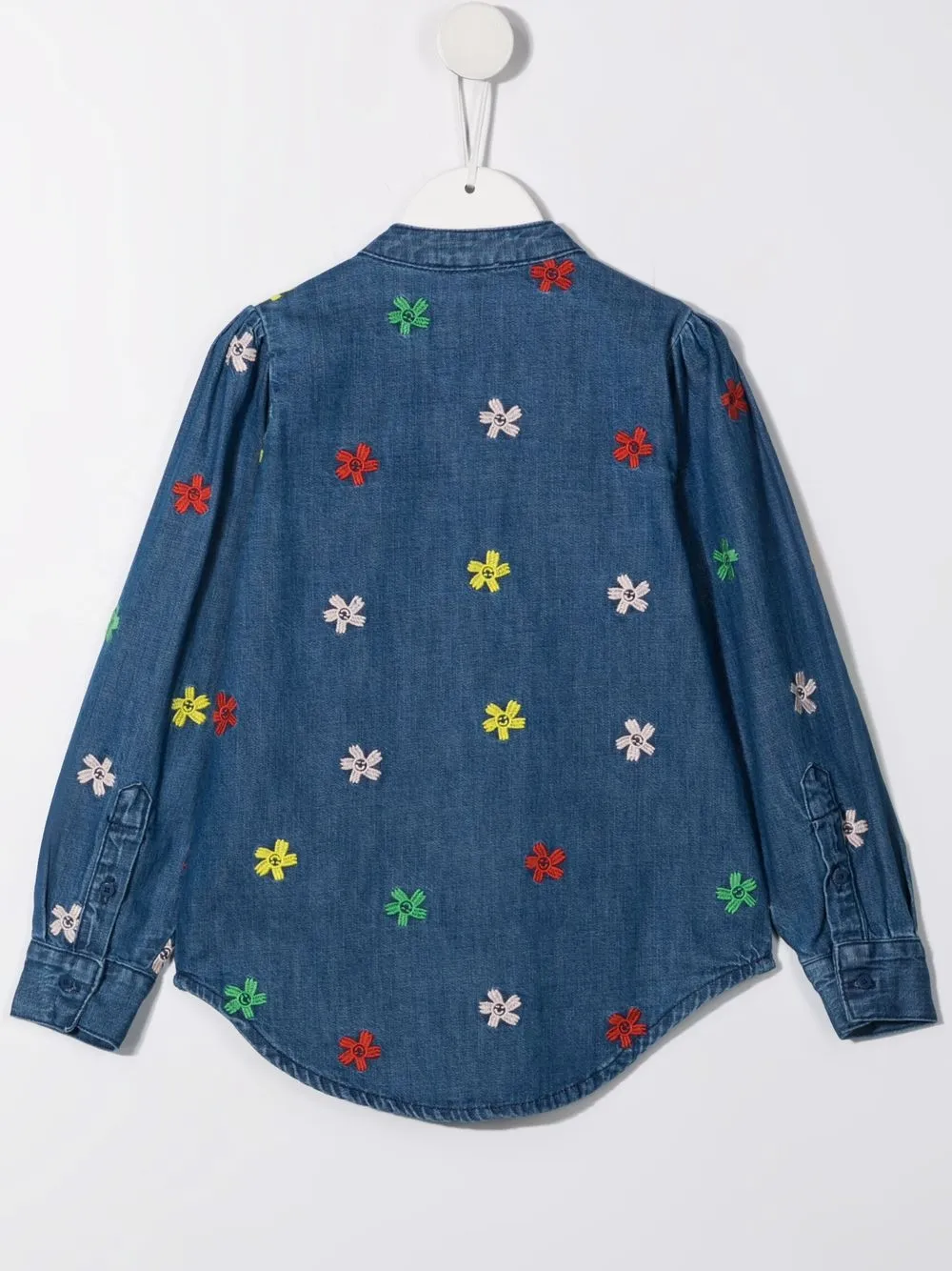 Stella McCartney Kids floralembroidered Denim Shirt Farfetch