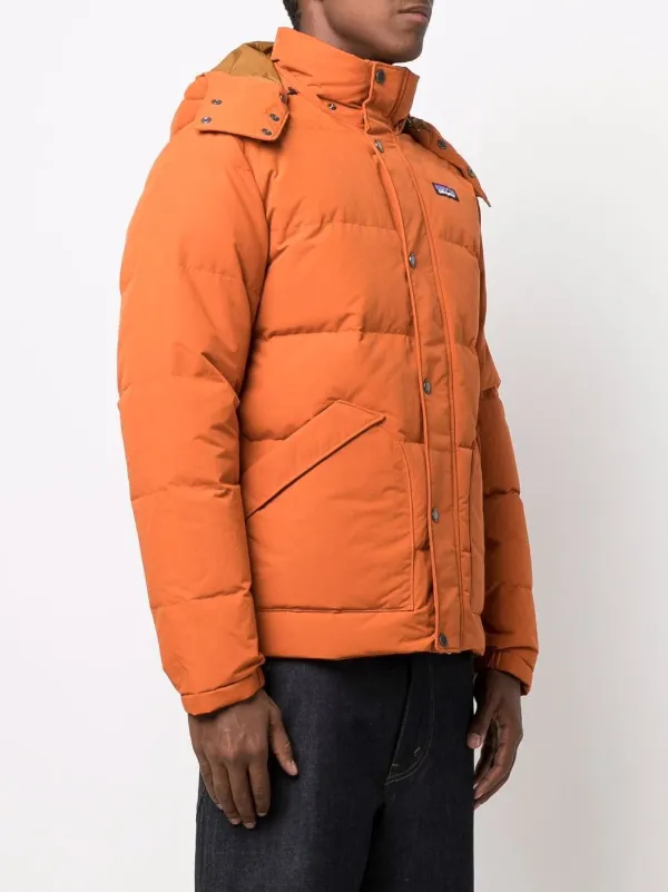 down filled hooded jacket