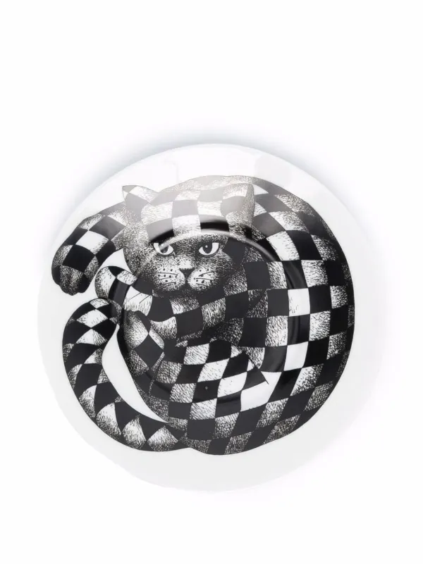 Fornasetti プリント ティーセット | ブラック | FARFETCH JP