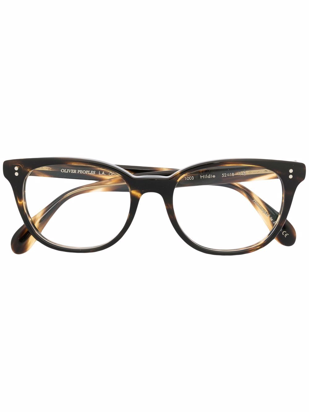 Oliver Peoples Hildie Tortoiseshell Glasses - Farfetch