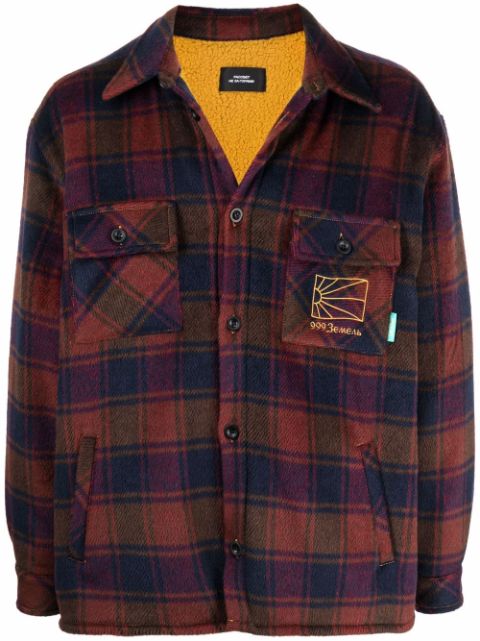  RASSVET check shirt jacket