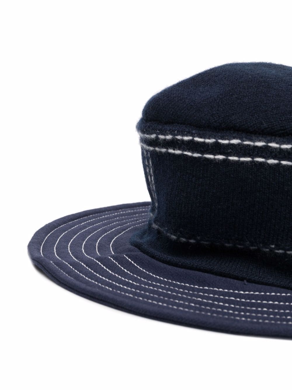 фото Barrie шляпа с широкими полями и декоративной строчкой