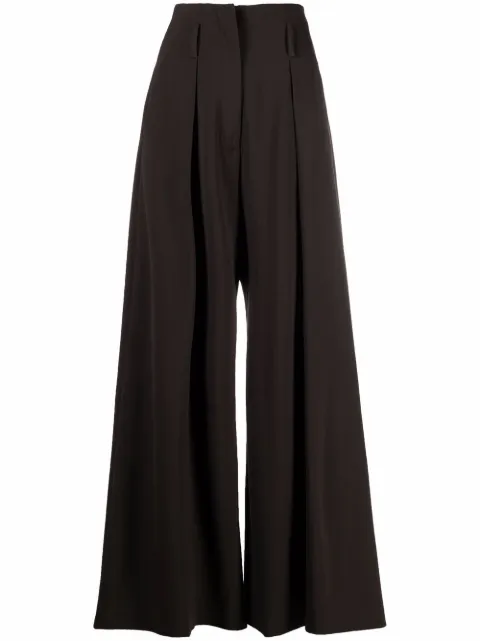 Alberto Biani wide-leg palazzo trousers