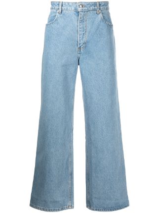 Eckhaus Latta high-waisted Wide Leg Jeans - Farfetch