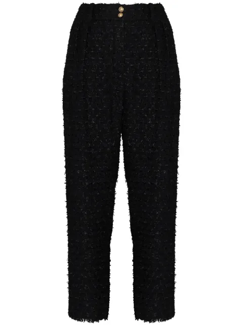 Balmain بنطال تويد قصير