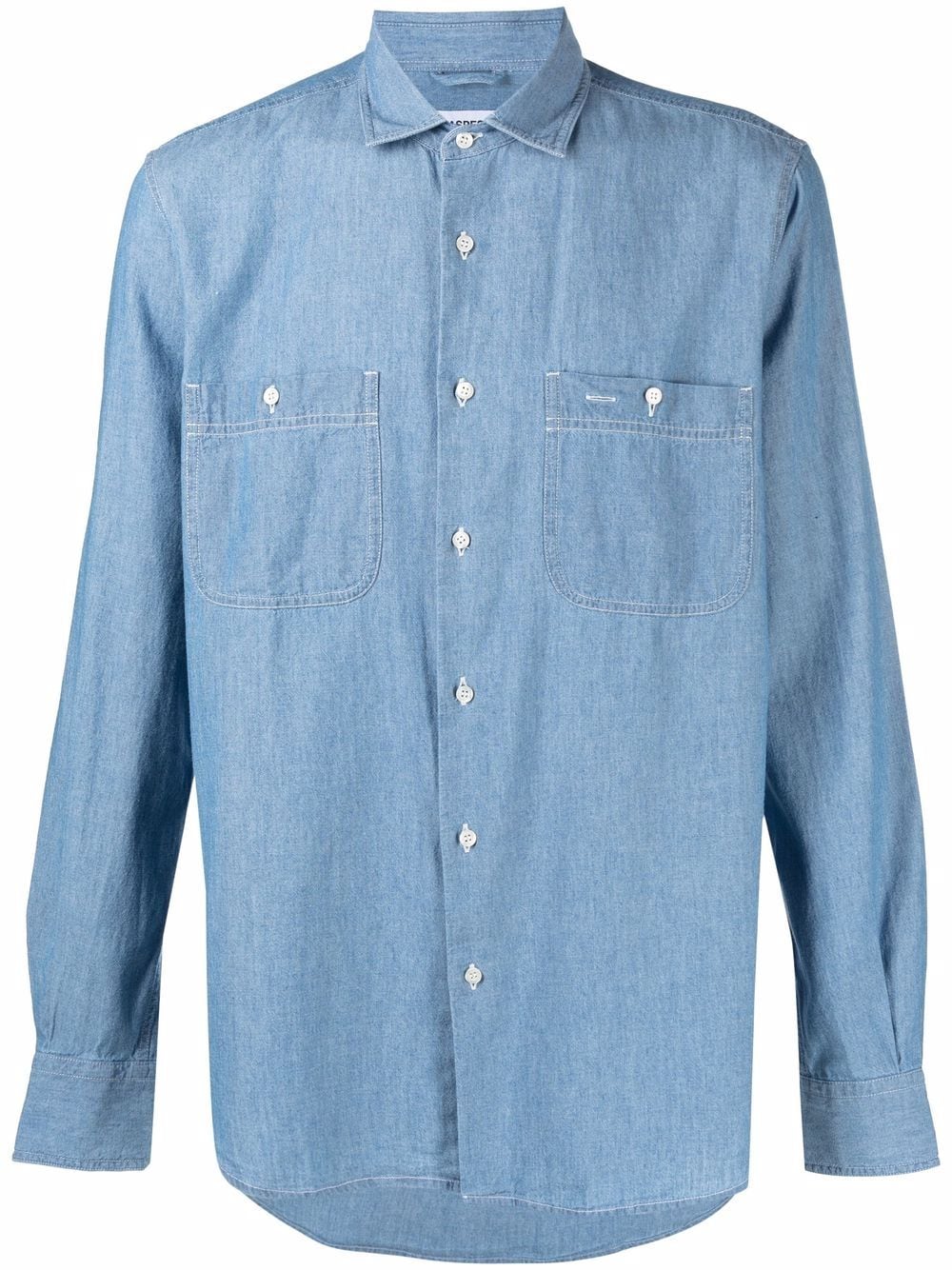 

ASPESI denim button-down shirt - Blue