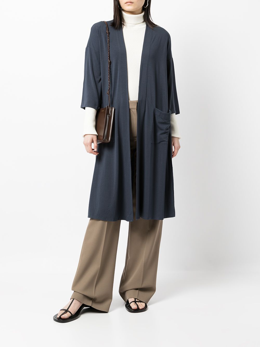 фото Eileen fisher пальто-кардиган без застежки