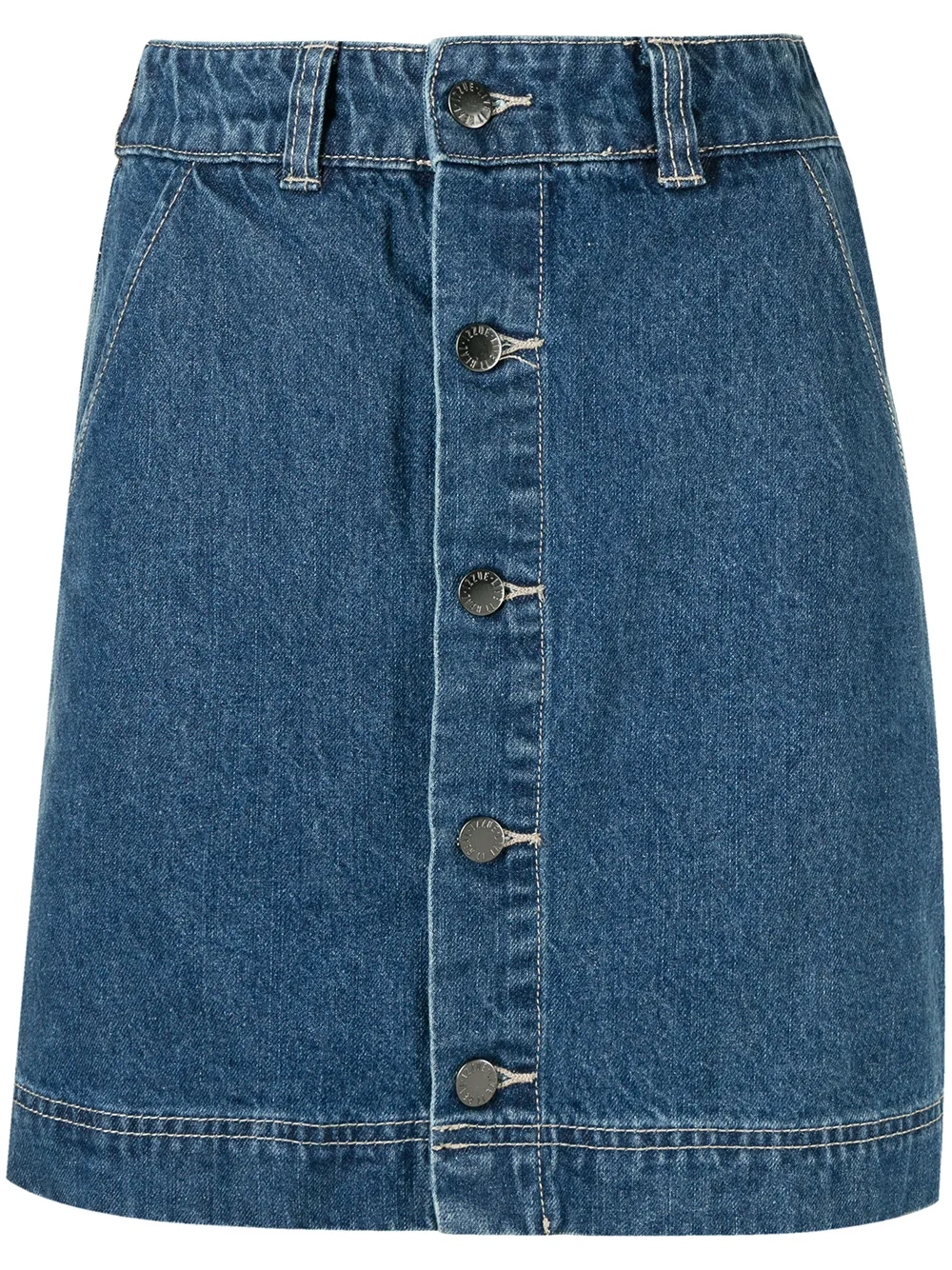 Izzue Denim Mini Skirt - Farfetch