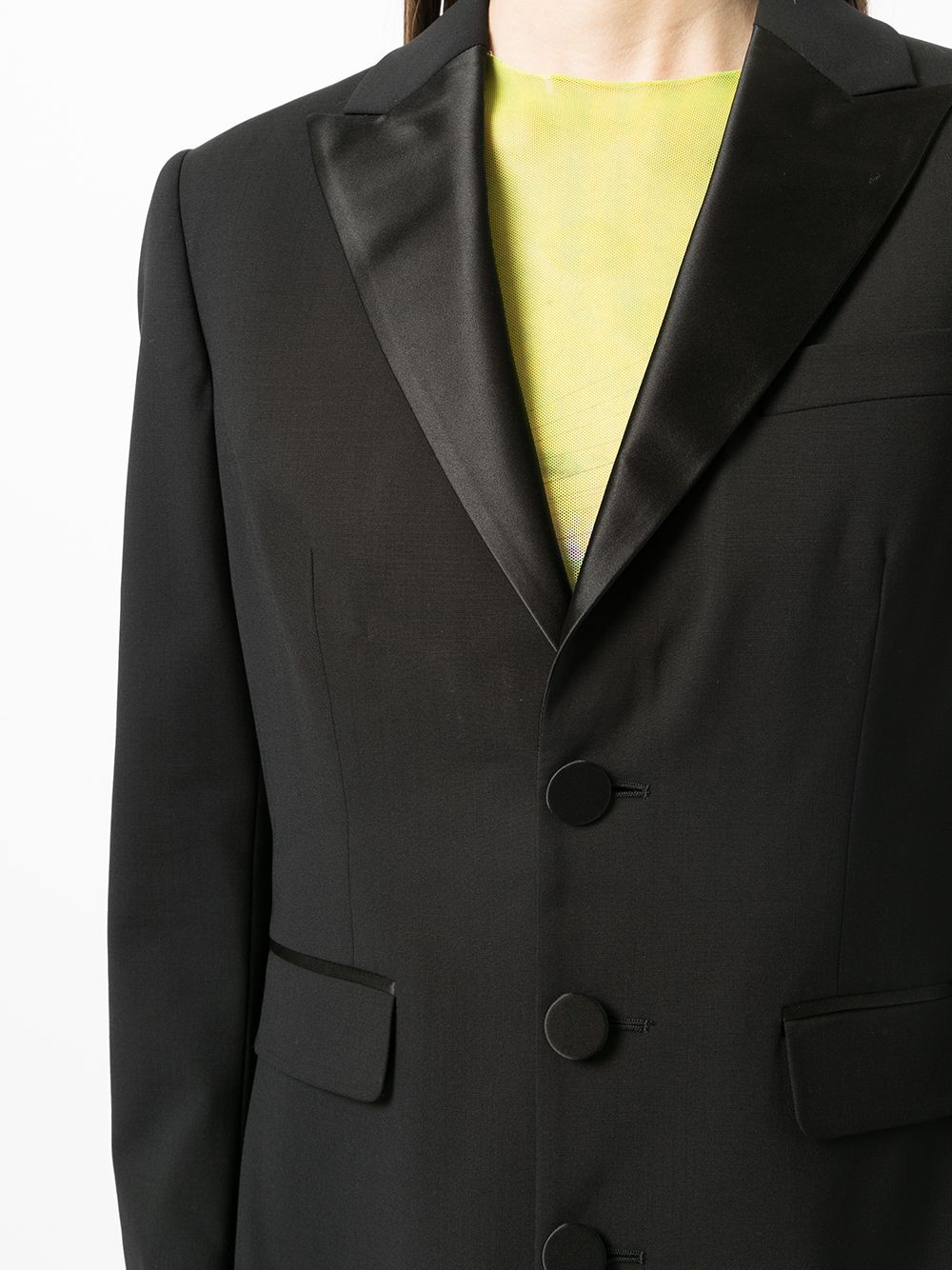 Shop Dsquared2 Suit Jacket Mini Dress In Black