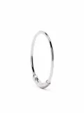 Maria Black 14kt white gold Nancy 14 single hoop - Silver