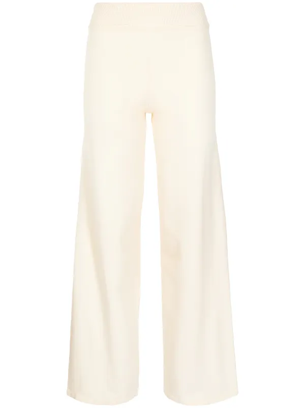 wide-leg Knitted Trousers - Farfetch