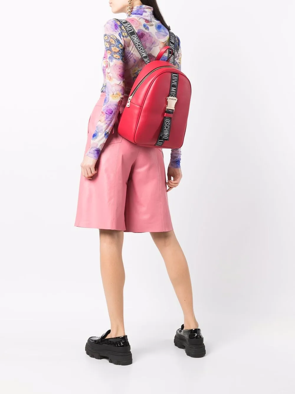 фото Love moschino рюкзак с логотипом