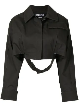Jacquemus Cropped Shirt Jacket - Farfetch