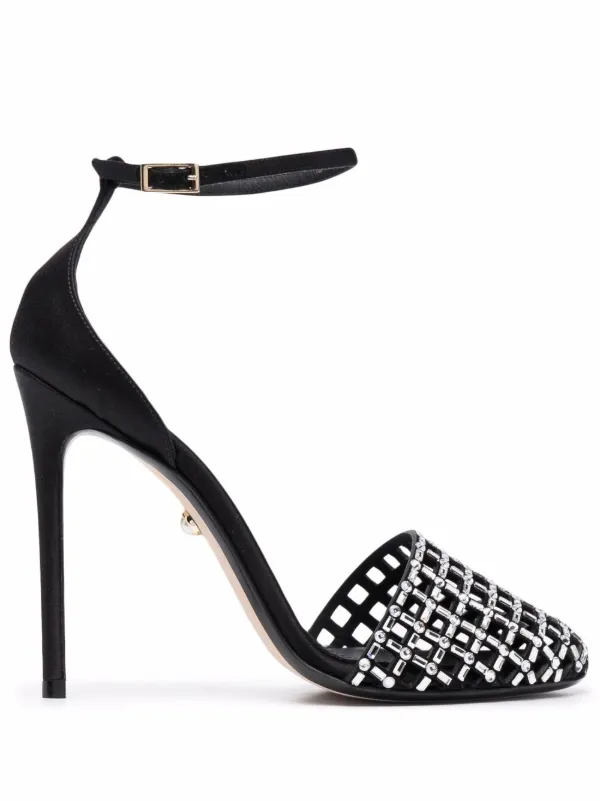 caged-detail Stiletto Sandals - Farfetch