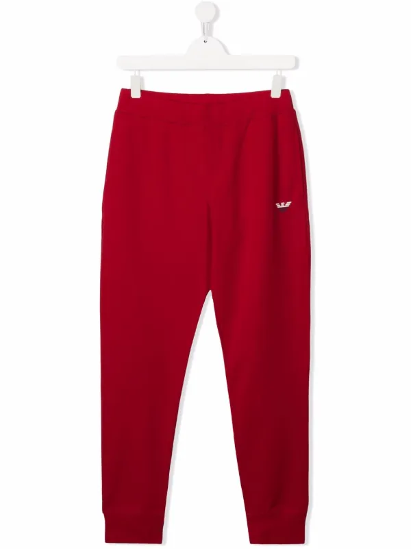 EA7 Emporio Armani - Chándal rojo y negro para adolescente | Childrensalon  Outlet