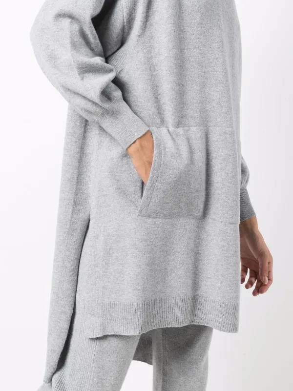 Alberta Ferretti Loose Fit Jumper Dress - Grey