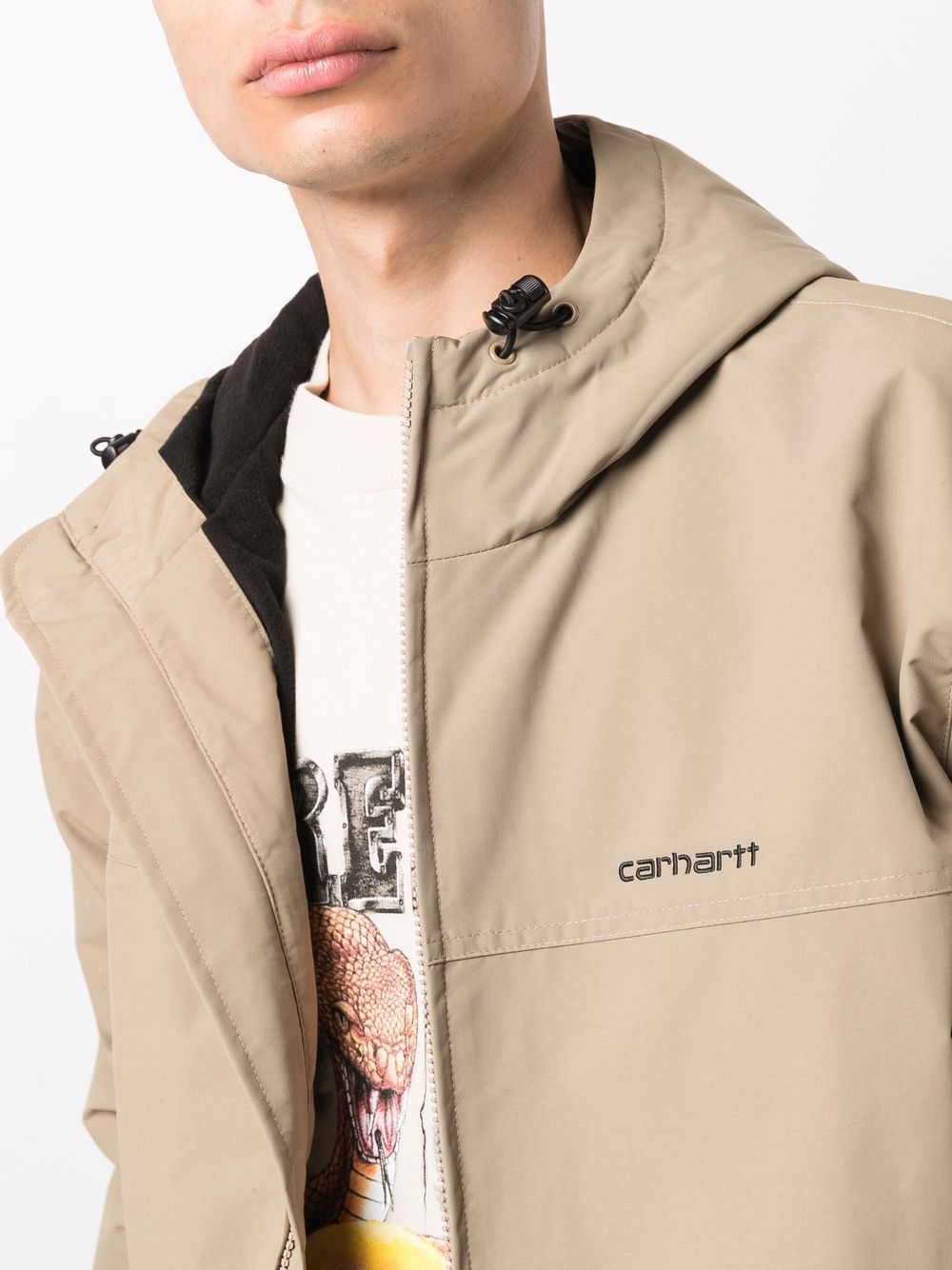 фото Carhartt wip бомбер с капюшоном